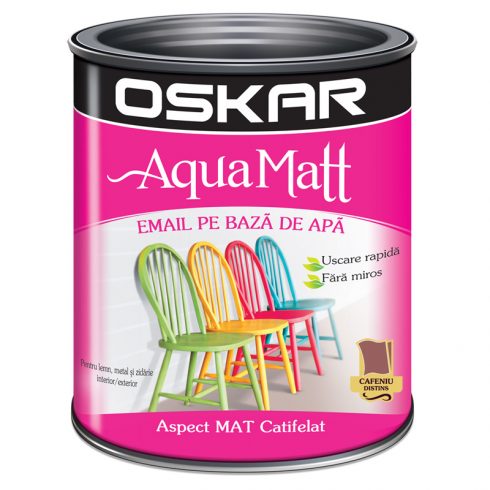 Vopsea acrilica cafenie Oskar Aqua Matt Catalog
