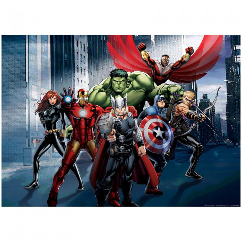 Fototapet Avengers – Eroi in Actiune