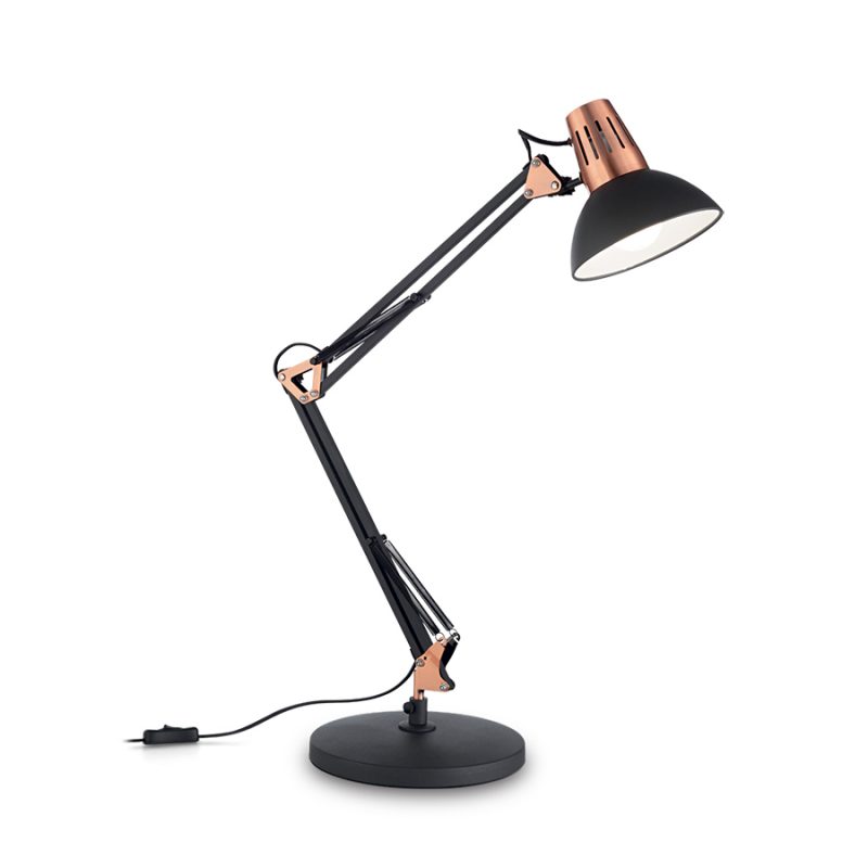 Lampa masa neagra Wally TL1 Ideal Lux