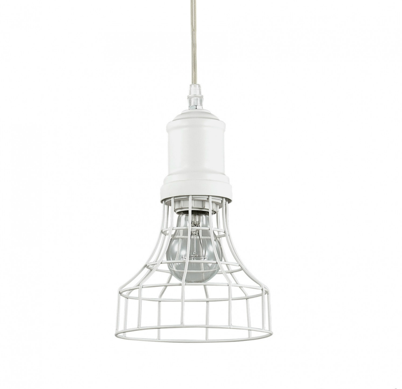 Lampa suspendata Ideal Lux - Cage SP1 Plata