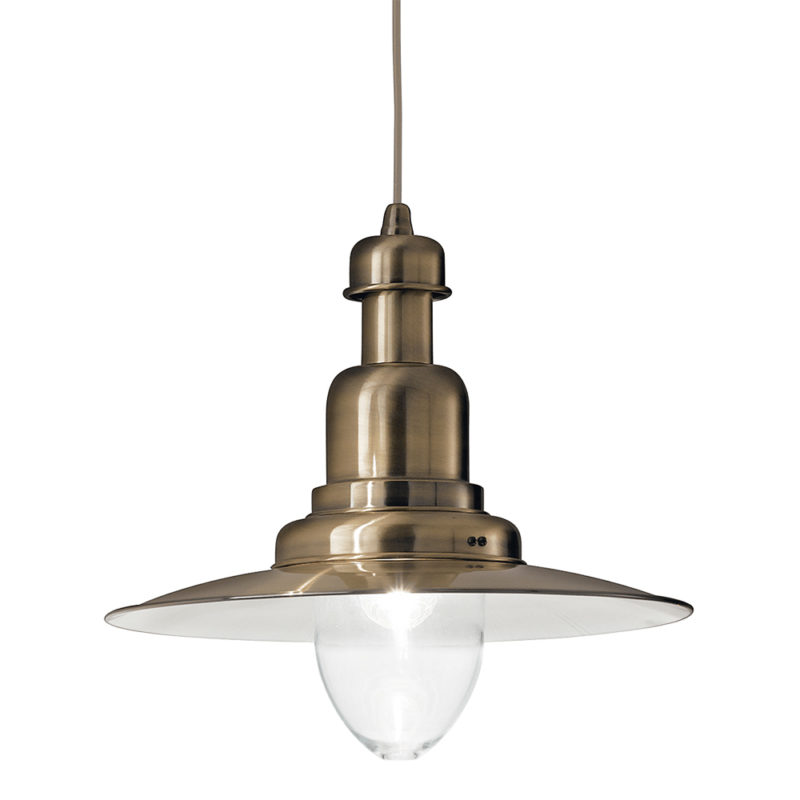 Lampa stil industrial pentru tavan Fiordi SP1 bronz