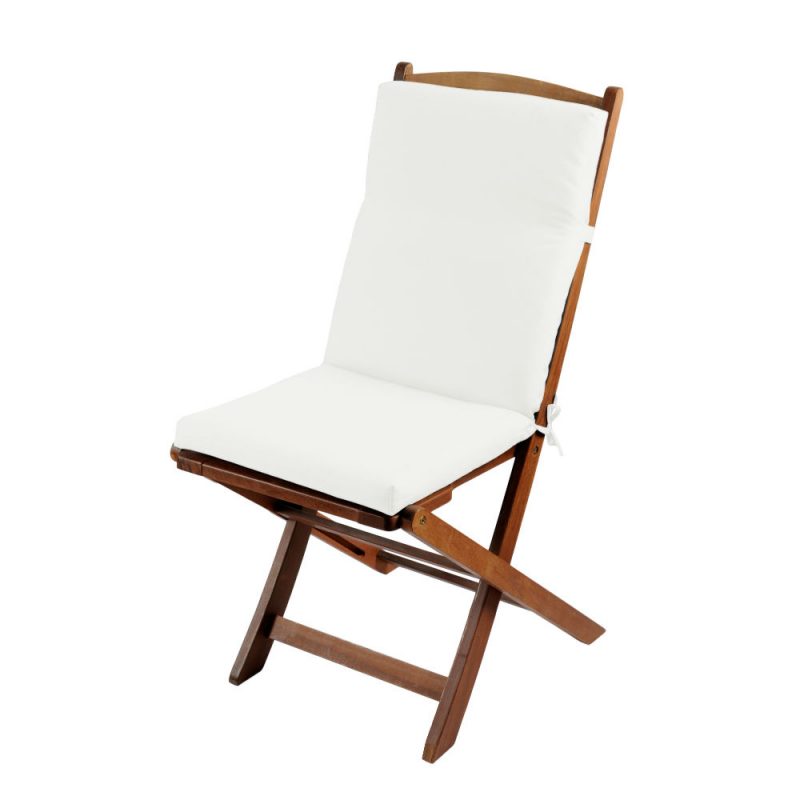 Perna scaun terasa alba cu spatar Sunny Catalog