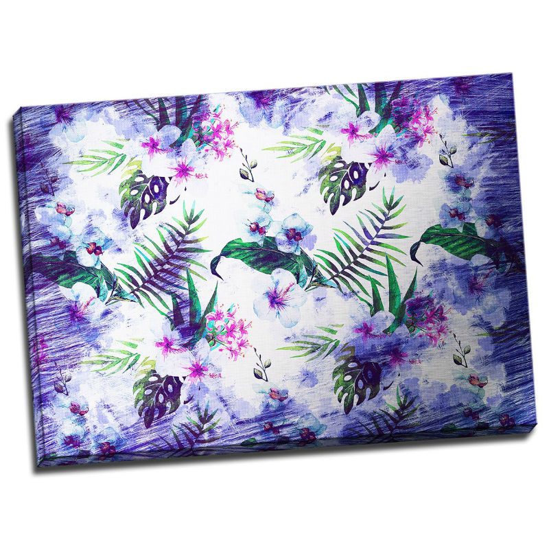Tablou floral Violet tropical Catalog