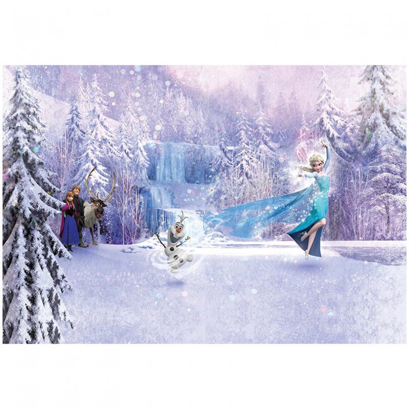 Fototapet Frozen – Elsa si Olaf