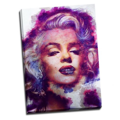Tablou Marilyn Monroe printat pe aluminiu - Aspect zona luminata