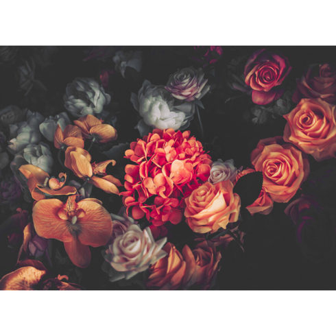 Fototapet vlies decor floral Romantic